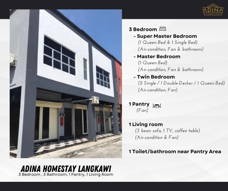 Adina Homestay Langkawi ~Spacious Homestay~ Куах Экстерьер фото